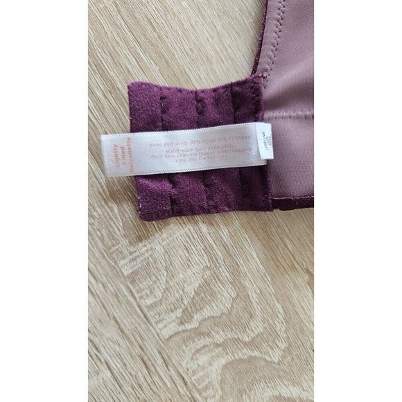 Cacique Lightly Lined Balconnette Plus Size 40DD - Picture 6 of 8